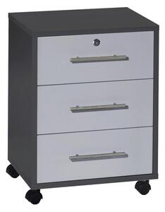 KONTAJNER NA KOLIESKACH, 44/58/40 cm MID.YOU - Online Only kancelárie, Online Only