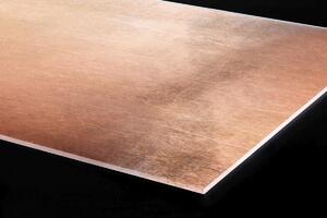 DIMEX | Plexisklo za kuchynskú linku PGT-06040-296 | 60 x 40 cm Medený vzor
