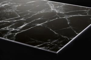 DIMEX | Plexisklo za kuchynskú linku PGT-06040-155 | 60 x 40 cm Čierny mramor
