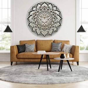 Veľký 3D drevený obraz na stenu I Mandala komunikácie: Rozmer 30 x 30 cm 4244-71785 PR0460