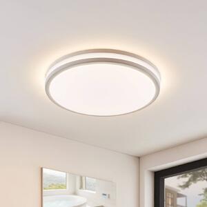 Arnim LED stropné svietidlo, biele, plast, Ø 49 cm, IP44