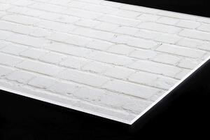 DIMEX | Plexisklo za kuchynskú linku PGT-06040-302 | 60 x 40 cm Biele tehly