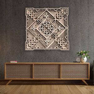 Exkluzívny obraz na stenu mandala 3D štvorec - KREJDER: Rozmer 30 x 30 cm 4252-72376 PR0461