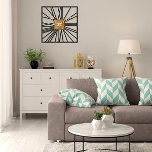 Drevené hodiny na stenu - Sentop | HDFK038 | dub: Svetlé HDF - Dub HDF - Dub 30 cm 4255-72502 HDFK038-dub