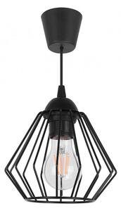 Loft jednoduchá kovová závesná lampa Edison