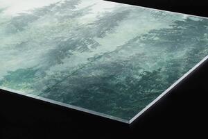 DIMEX | Plexisklo za kuchynskú linku PGT-06040-140 | 60 x 40 cm Hmla v lese
