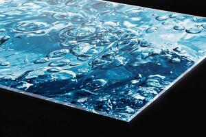 DIMEX | Plexisklo za kuchynskú linku PGT-06040-060 | 60 x 40 cm Perlivá voda