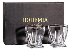 BOHEMIA PRESTIGE QUADRO PLATIN POHÁR SADA 6 KS