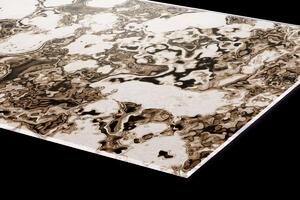 DIMEX | Plexisklo za kuchynskú linku PGT-06040-104 | 60 x 40 cm Hrubý kameň
