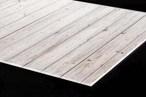 DIMEX | Plexisklo za kuchynskú linku PGT-06060-161 | 60 x 60 cm Starý drevený múr