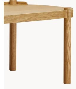 Oválny konferenčný stolík z dubového dreva Woody