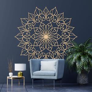 Drevená nástenná dekorácia Mandala Lotus | QUASAR: HDF - Javor 20 cm 4394-113018 HDF0247