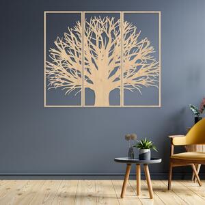 Moderný trojdielny obraz na stenu strom | KRAFTTRA: HDF - Javor 40 x 33 cm 4398-82753 HDF0199