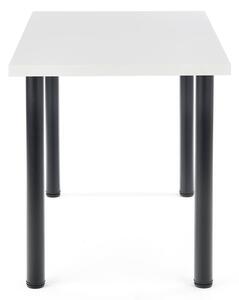 Jedálenský stôl Maxom (biela + čierna) (pre 4 osoby). Vlastná spoľahlivá doprava až k Vám domov. 1028081