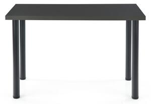 Jedálenský stôl Maxom (antracit + čierna) (pre 4 osoby). Vlastná spoľahlivá doprava až k Vám domov. 1028082