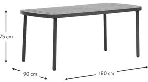 Kovový záhradný stôl Joncols