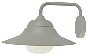 ACA Lighting vonkajšie nástenné svietidlo JULIE max. 60W/E27/230V/IP44, šedé