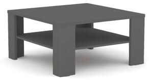 DREVONA Konferenčný stolík štvorcový šedý grafit REA 5