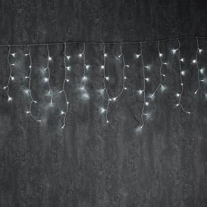 ACA Lighting LED dážď, 3m,144LED, 24x vetva, 60cm dĺžka vetvy, 8 funkcií, s adaptérom, IP44, studená biela [X08144222]
