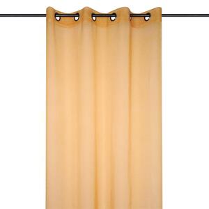 Farebná záclona MONNA horčicová 135 x 260 cm 1 ks
