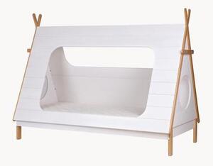 Detská posteľ z borovicového dreva Tipi, 90 x 200 cm