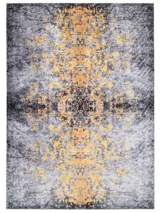 Kusový koberec Eda čierny 80x150cm