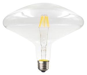 Diolamp Retro LED Filament žiarovka Clear Decor ZYRO P200 6W/230V/E27/2700K/690Lm/360°/DIM