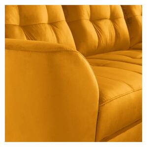Rohová sedačka BRW Vista (žltá) (P). Vlastná spoľahlivá doprava až k Vám domov. 1038495