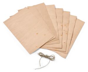 Obaľovací papier na grilovanie z bukového dreva