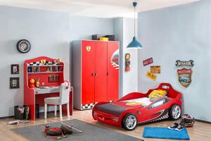 Cilek Detská posteľ auto 90x190 cm Coupe červená