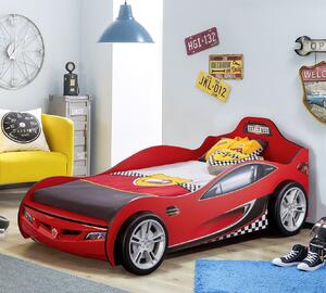 Cilek Detská posteľ auto 90x190 cm Coupe červená