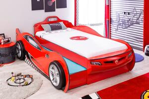 Cilek Detská posteľ auto 90x190 cm Coupe Friend červená