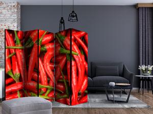Artgeist Paraván - chili pepper - background [Room Dividers]