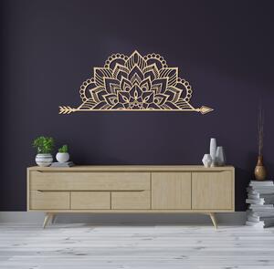Mandala na stenu z dreva | ARONV: HDF - Javor 60 x 25 cm 4456-91773 HDF0492