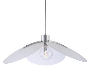 ACA DECOR Závesné stropné svietidlo BLOSSOM max. 60W/E27/230V/IP20, strieborné