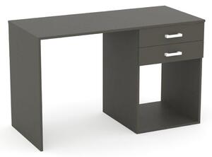 DREVONA Písací stolík PC 120 cm šedý REA SAM