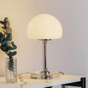 Ancilla – pochrómovaná stolná LED lampa, stmievač, Chrómová / strieborná, Obývacia izba / jedáleň, kov, Moderný, Stojacie svietidlo