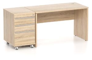 DREVONA Pracovný stôl dub bardolíno RP-SPD-1200