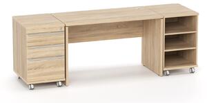 DREVONA Pracovný stôl dub bardolíno RP-SPD-1200