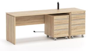 DREVONA Pracovný stôl dub bardolíno RP-SPD-1600