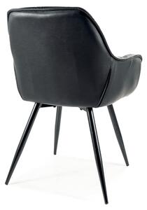 Jedálenská stolička CHIRRY 3 čierna