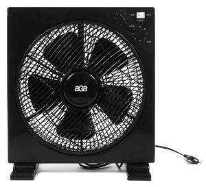 Aga Podlahový ventilátor 30 cm Čierny