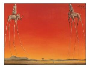 Umelecká tlač Les Elephants, Salvador Dalí