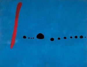 Umelecká tlač Blue II, Joan Miró