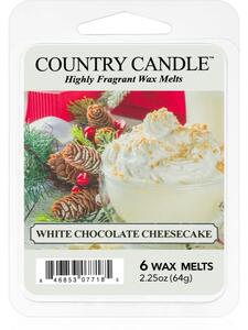 Country Candle White Chocolate Cheesecake vosk do aromalampy 64 g