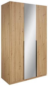 SKRIŇA S OTOČNÝMI DVERAMI, dub artisan, 134/211/55 cm Boxxx - Online Only zostavy, Online Only
