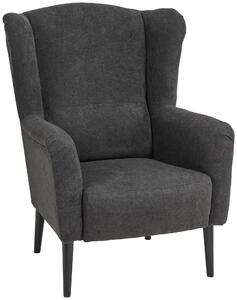 KRESLO UŠIAK, textil, antracitová XXXL - Kreslá, Online Only