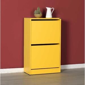 Adore Furniture Skrinka na topánky 84x51 cm žltá AD0121 + záruka 3 roky zadarmo