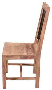 Jedálenská stolička ADANA palisander/kov