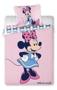 Faro Obliečky do postieľky Minnie Mouse 118 ,100x135/40x60 cm
